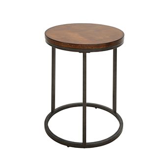 Carolina Living Orson Round End Table