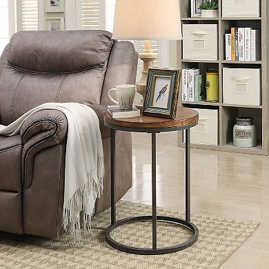 Carolina Living Orson Round End Table