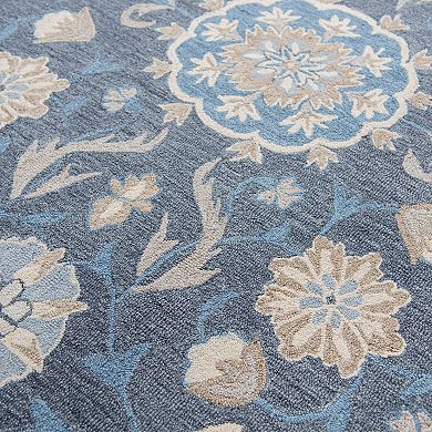 Rizzy Home Ariana Resonant Collection Floral Rug