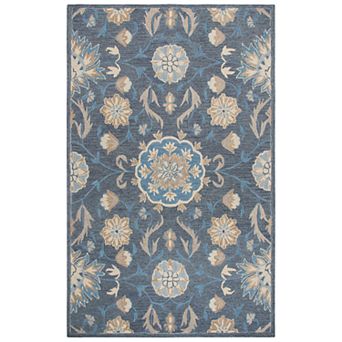 Rizzy Home Ariana Resonant Collection Floral Rug