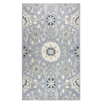 Rizzy Home Ariana Resonant Collection Floral Rug