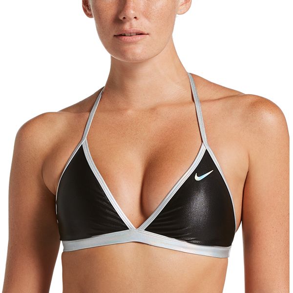 Nike Flash Metallic T-Back Bikini Top