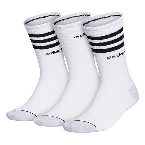 Men's adidas 3-pack Core Climalite Crew Socks