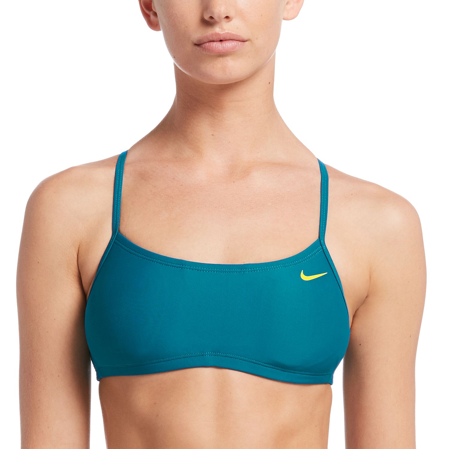 Women's Nike Solid Racerback Bikini Top