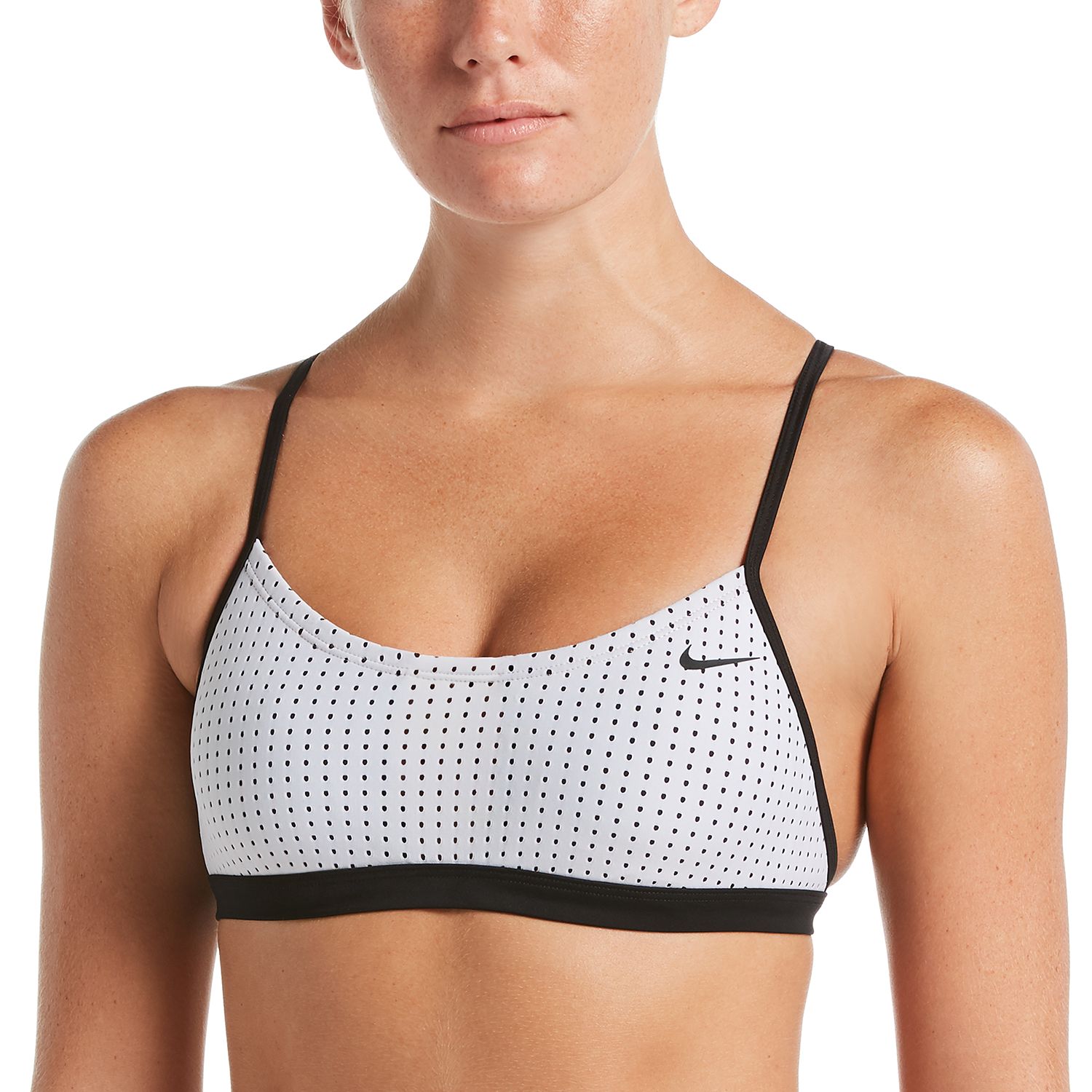 nike sporty blouson bikini top