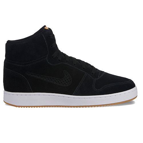 nike men's ebernon mid leather basketball shoes