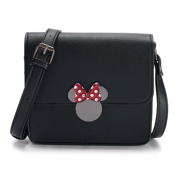 Disney Minnie & Mickey Mouse Monogram black Crossbody Chain purse