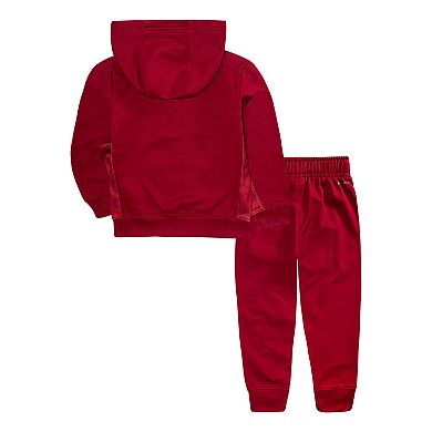 Toddler Boy Nike 2-Piece Therma Zip Logo Hoodie & Pants Set