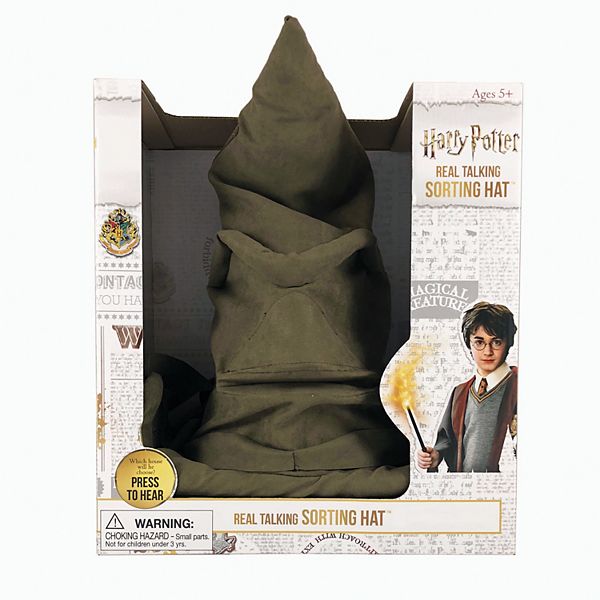 WB Wizarding World Harry Potter Sorting Hat & Bonus Projector