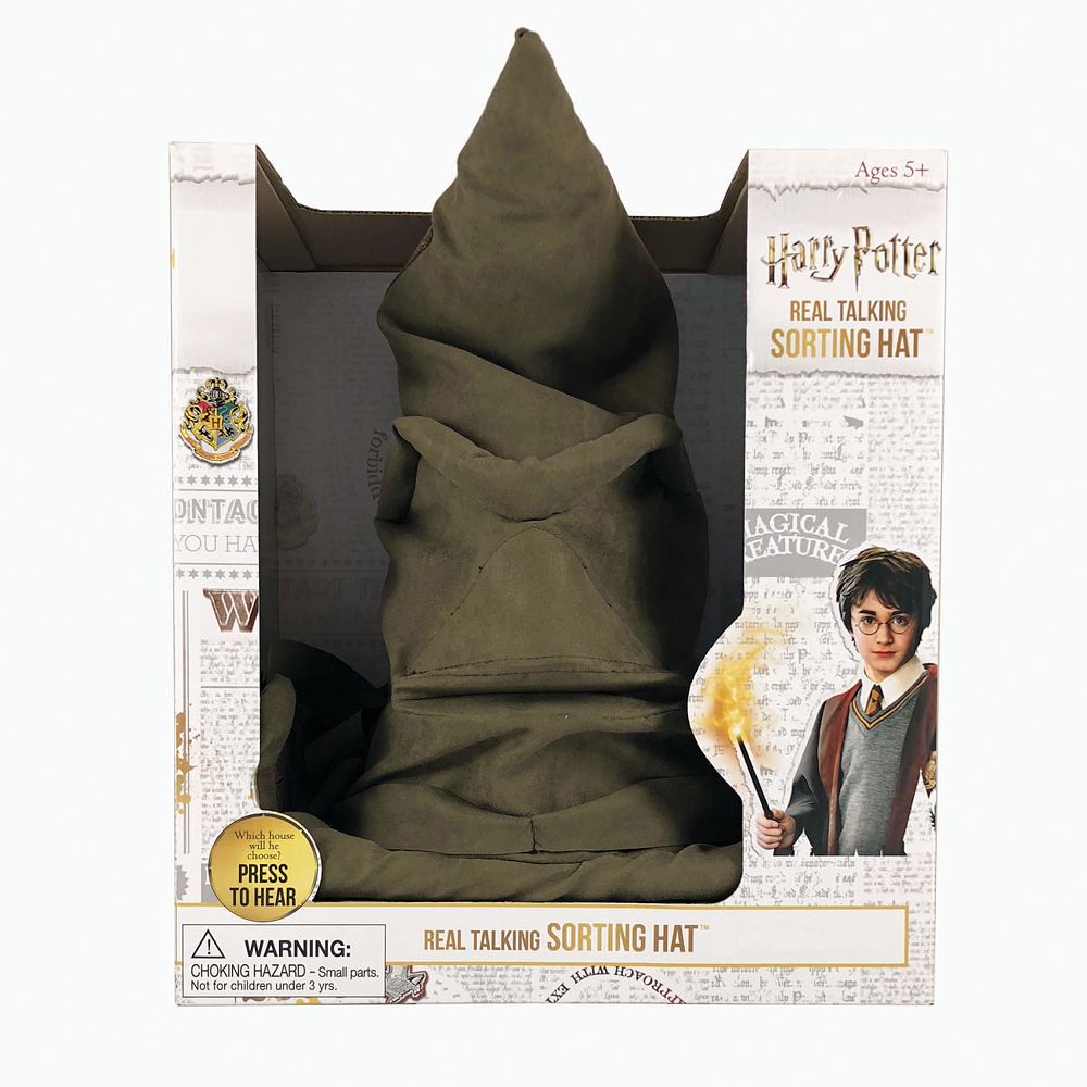 Harry Potter Real Talking Sorting Hat Talks and Moves DIY Projector Brand NEW