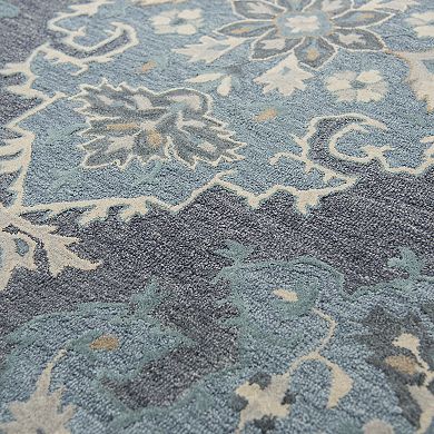 Rizzy Home Alice Resonant Collection Medallion Rug