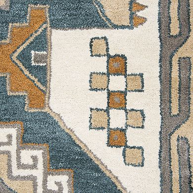 Rizzy Home Alexandra Southwest Collection Geometric Rug 