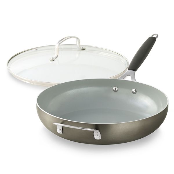 Large Frying Pan With Lid