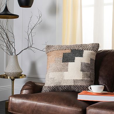 Safavieh Karlie Geometric Throw Pillow