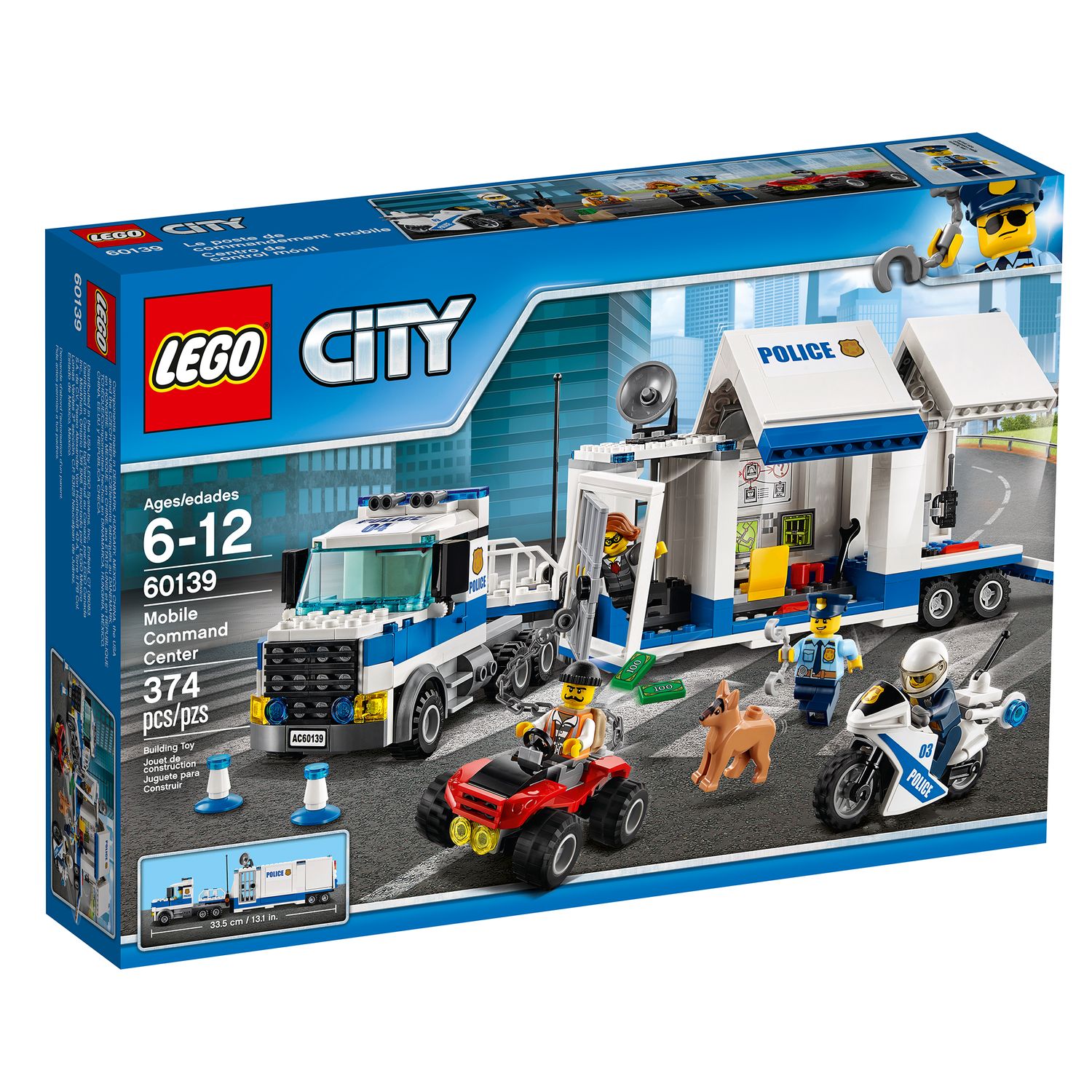 lego police truck set