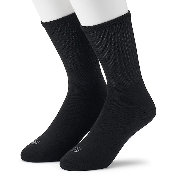 Men's Doctor's Choice 2pack Diabetic Crew Socks