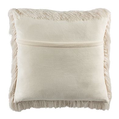 Safavieh Chic Shag Throw Pillow