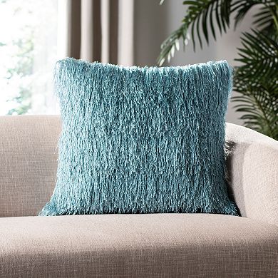 Safavieh Shag Indoor / Outdoor Throw Pillow