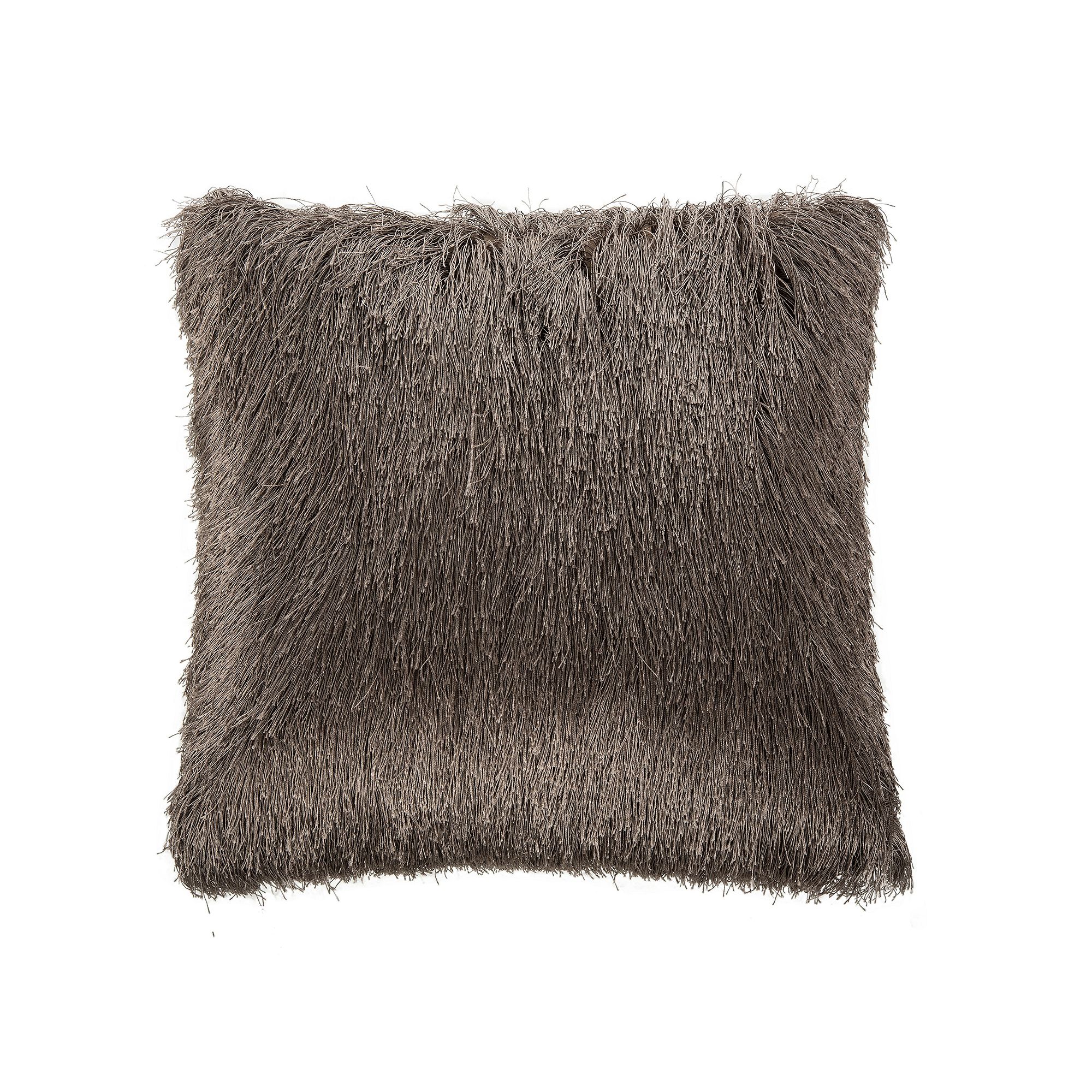 Safavieh Shag Indoor Outdoor Oblong Throw Pillow, Brown