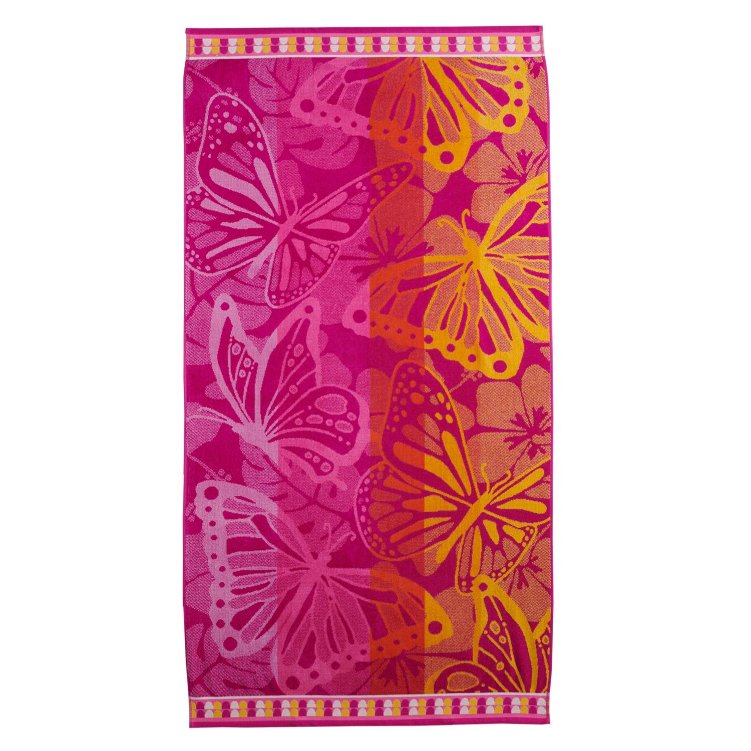 butterfly beach towel