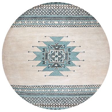 Rizzy Home Angelina Southwest Collection Geometric Rug