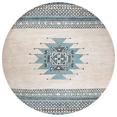 Rizzy Home Angelina Southwest Collection Geometric Rug 