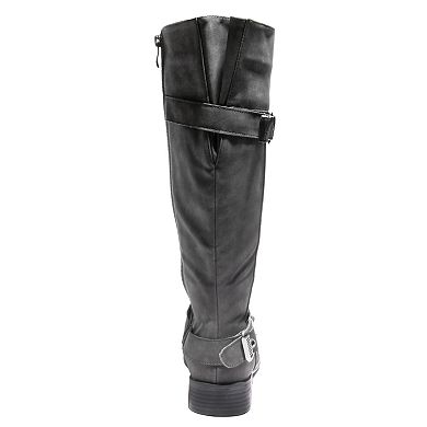 2 Lips Too Jilly Women's Buckle Riding Boots