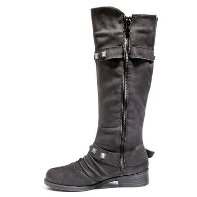 2 Lips Too Jilly Women's Buckle Riding Boots