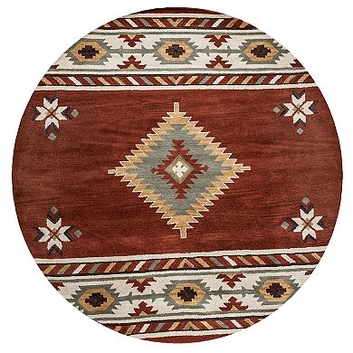 Rizzy Home Athena Southwest Collection Geometric Rug