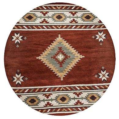 Rizzy Home Athena Southwest Collection Geometric Rug 