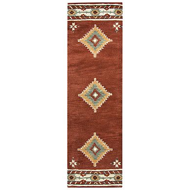 Rizzy Home Athena Southwest Collection Geometric Rug
