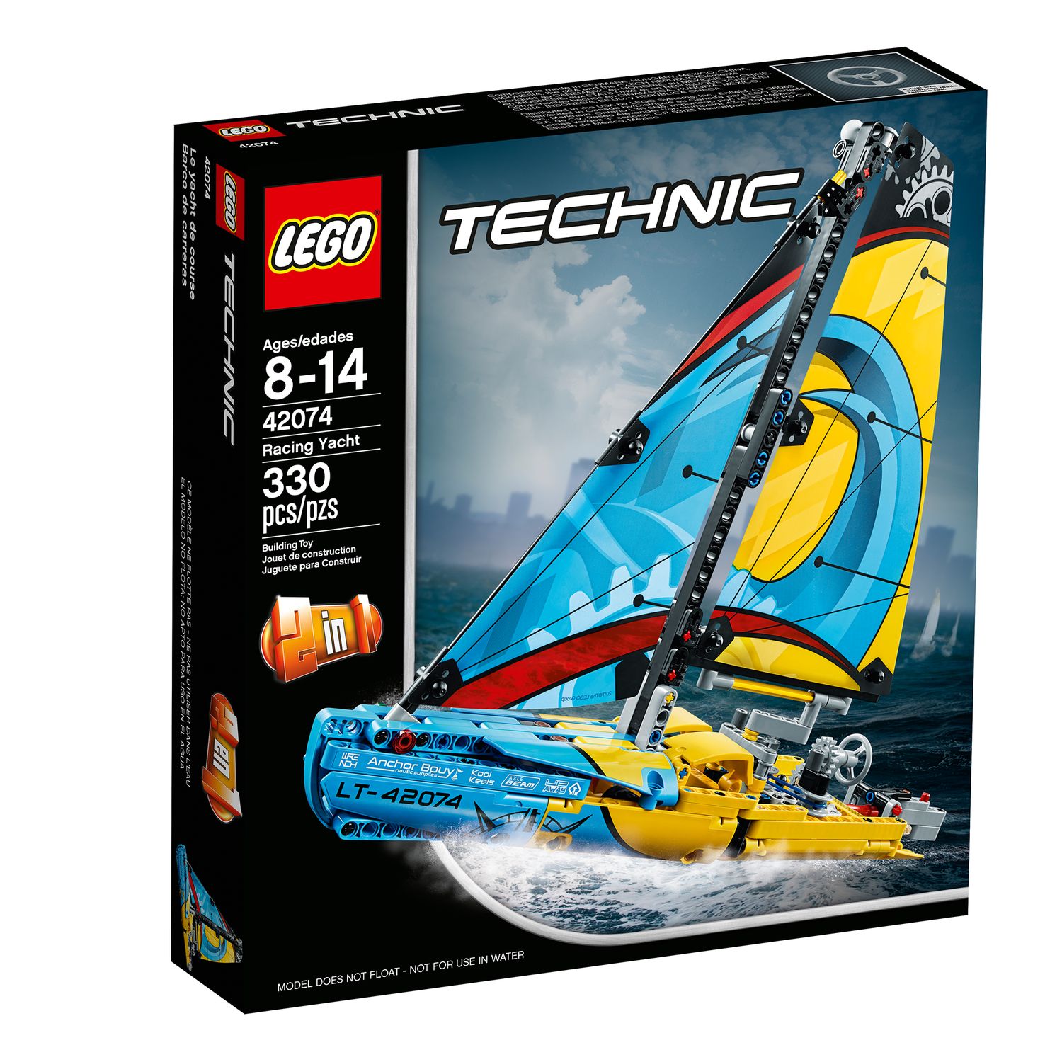 lego technic racing yacht