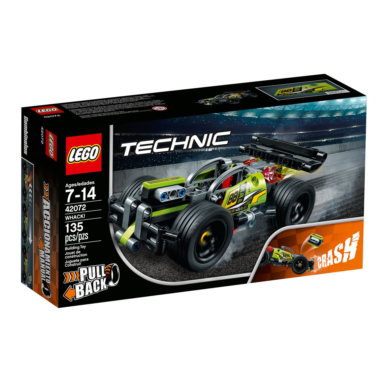 lego technic crash car