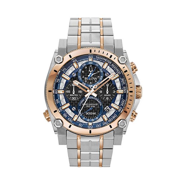 Bulova Men s Precisionist Sport Champlain Two Tone Stainless Steel