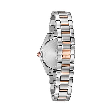 Bulova Women's Sutton Diamond Two Tone Stainless Steel Watch - 98R264