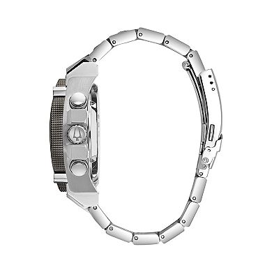 Bulova Men's Precisionist Stainless Steel Bracelet Watch - 98B316
