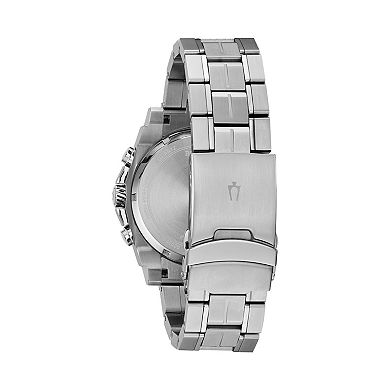 Bulova Men's Precisionist Stainless Steel Bracelet Watch - 98B316
