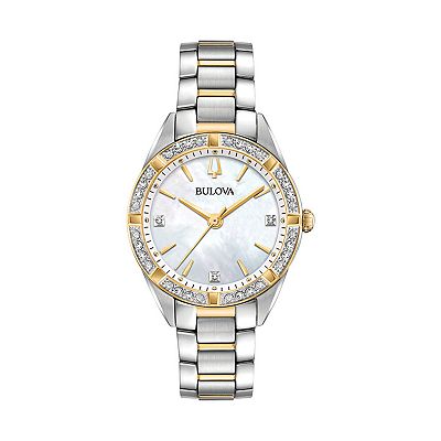 Bulova Women s Sutton Diamond Stainless Steel Watch 98R263