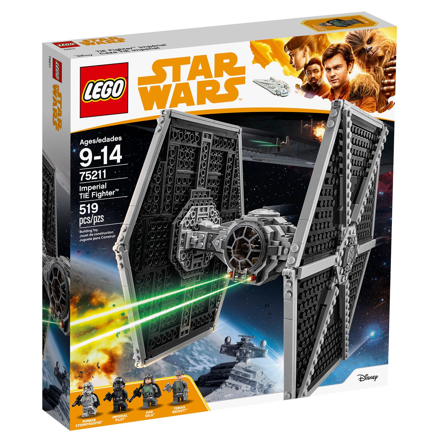 star wars lego sets tie fighter