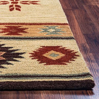 Rizzy Home Angie Southwest Collection Geometric Rug