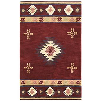 Rizzy Home Angie Southwest Collection Geometric Rug