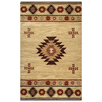 Rizzy Home Angie Southwest Collection Geometric Rug