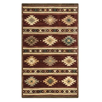 Rizzy Home Alaina Southwest Collection Geometric Rug