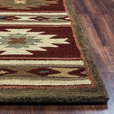 Rizzy Home Alaina Southwest Collection Geometric Rug
