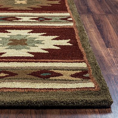 Rizzy Home Alaina Southwest Collection Geometric Rug 