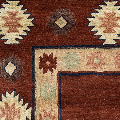 Rizzy Home Adelyn Southwest Collection Geometric Rug