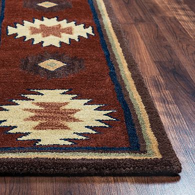 Rizzy Home Adelyn Southwest Collection Geometric Rug