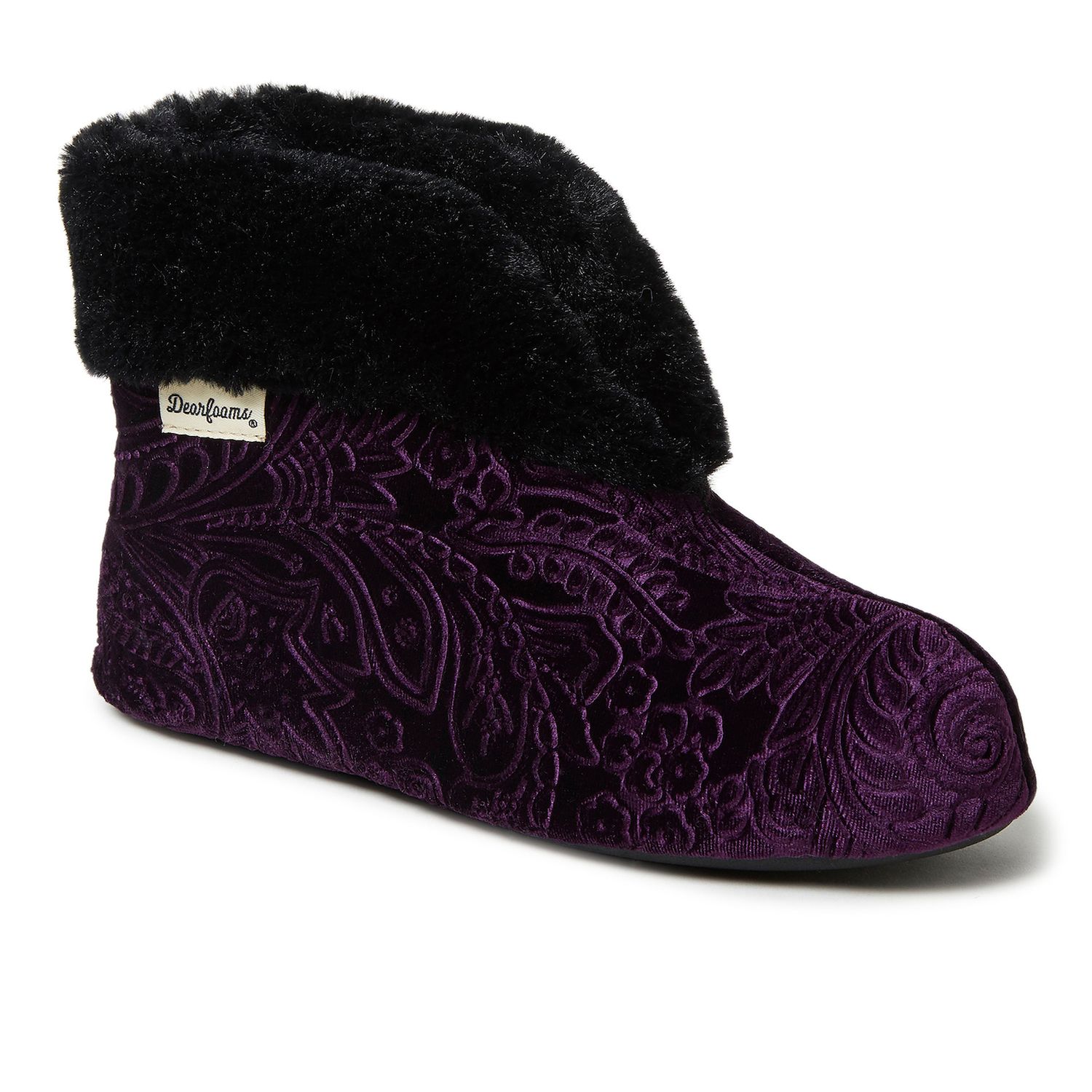 kohls womens slippers dearfoam