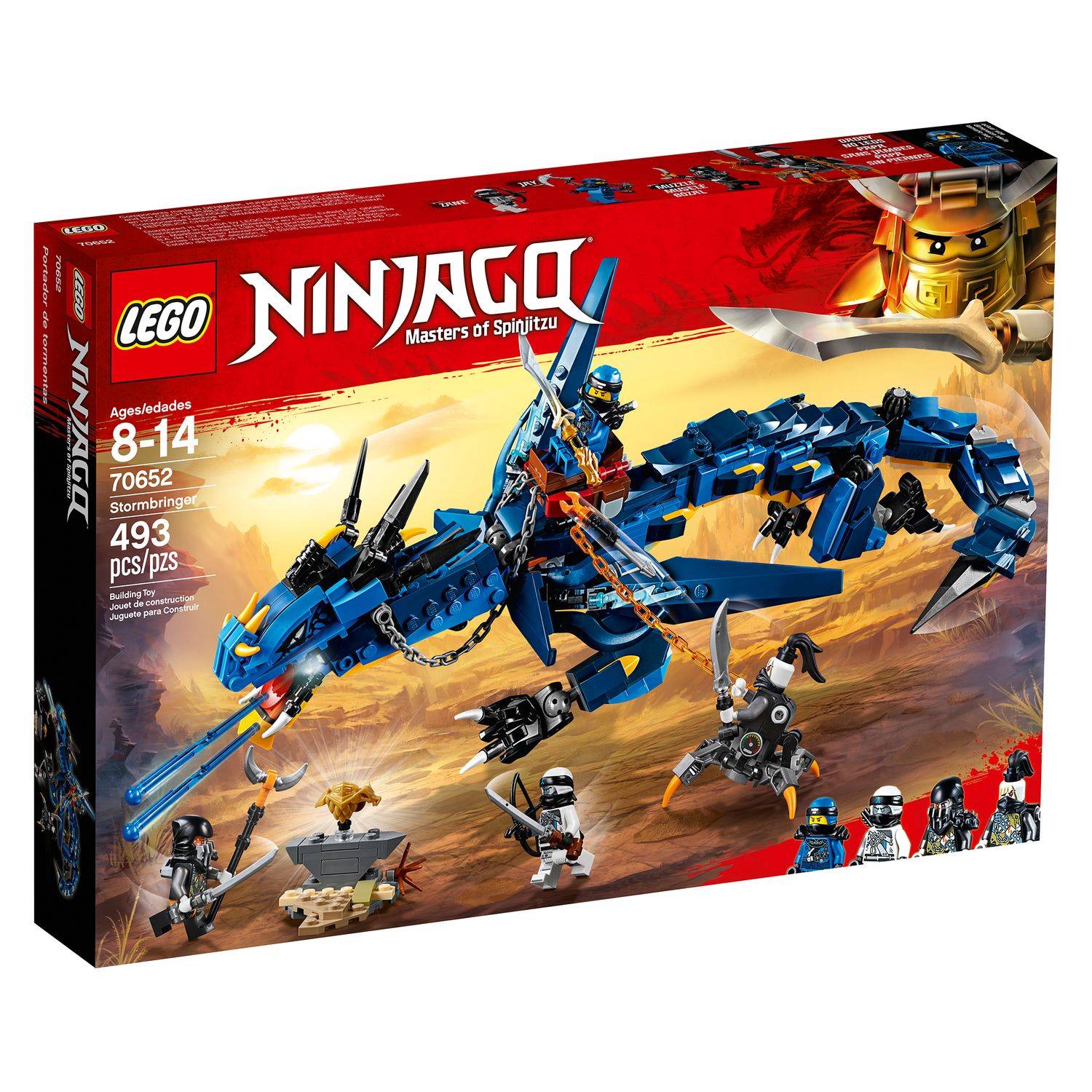 ninjago stormbringer 70652