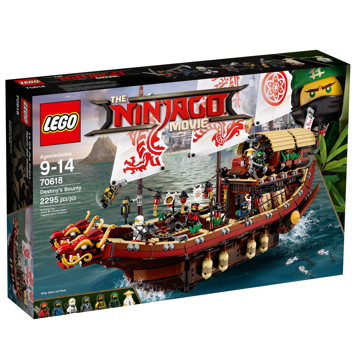 LEGO Ninjago Destiny's Bounty Set 70618